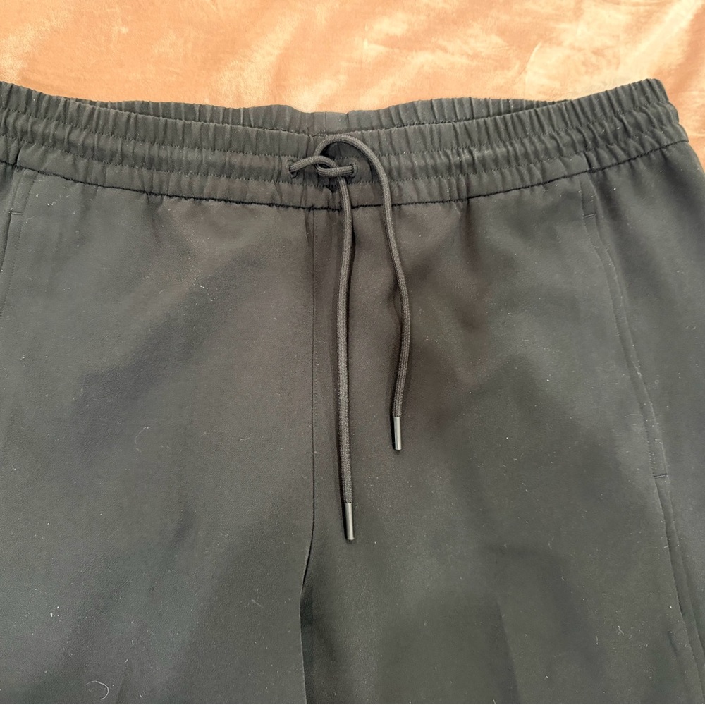 Athleta Wide Leg Black Women's track style Pants - Picture 4 of 9